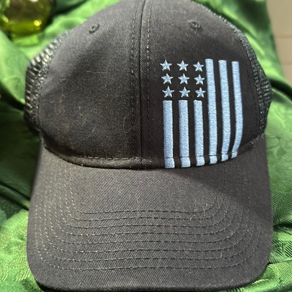 Blue American Flag  🇺🇸 Cap with Adjustable Closure - Picture 1 of 3